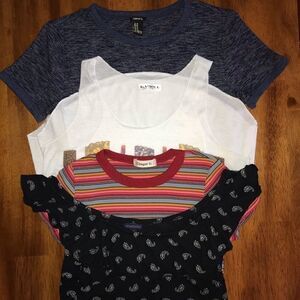 Bundle of 4 Cute Shirts
